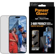 Panzerglass Privacy Screen Protector Transparent iPhone 17 Pro Max - PNZPG35684