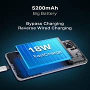 Infinix HOT 60 5G 256GB 8GB RAM Shadow Blue Dual Sim Smartphone