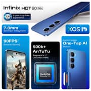 Infinix HOT 60 5G 256GB 8GB RAM Shadow Blue Dual Sim Smartphone