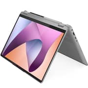 Lenovo IdeaPad Flex 5 14ABR8 2-in-1 Convertible (2025) - AMD Ryzen 7-7730U / 14inch WUXGA / 1TB SSD / 16GB RAM / Shared AMD Radeon Graphics / Windows 11 Home / English & Arabic Keyboard / Arctic Grey / Middle East Version - [82XX00ABAX]