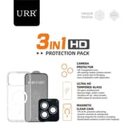 Urr 3-in-1 HD Protection Bundle Set Clear iPhone 17 - BK19