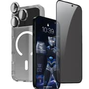 Urr 3-in-1 HD Protection Bundle Set Privacy iPhone 17 Pro - BK17