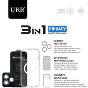 Urr 3-in-1 HD Protection Bundle Set Privacy iPhone 17 Pro - BK17