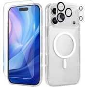 Helix Heli 3-in-1 Magsafe Case and Protection Kit Clear iPhone 17