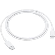 سلك توصيل أبل من USB-C إلى Lightning بطول 1 متر لون أبيض MUQ93ZA/A