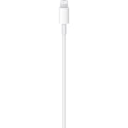 سلك توصيل أبل من USB-C إلى Lightning بطول 1 متر لون أبيض MUQ93ZA/A