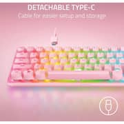 Razer Huntsman Mini Gaming Keyboard Pink - RZ03-03393500-R3U1