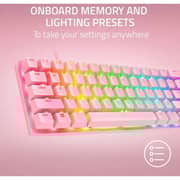Razer Huntsman Mini Gaming Keyboard Pink - RZ03-03393500-R3U1