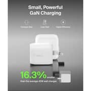 Belkin Boost Charge Pro Wall Charger White - WCY012DQWH-RF