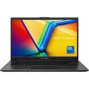 Asus Vivobook Go 14 (2025) Laptop - Intel Core i3-N305 / 14inch FHD / 512GB SSD / 8GB RAM / Shared Intel UHD Graphics / Windows 11 Home / English Keyboard / Black / Middle East Version - [E1404GA-NK006W]