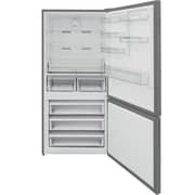 Black and Decker Bottom Freezer Refrigerator 564L Inox - BXREF653NFBVX