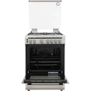Black and Decker Free Standing 4 Burner Gas Cooker 60cm Inox - BXOFG604.001AZVX