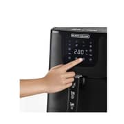 Black+ Decker Digital Air Fryer 5.8 Liters 1700 Watt Black AF7010-B5