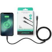 Joyroom Type-C to Lightning Fast Charging Cable 1M for iPhone & iPad- Black - S-CL020A9