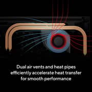 Asus Vivobook 15 (2025) Laptop - 13th Gen / Intel Core i9-13900H / 15.6inch 2.8K / 1TB SSD / 16GB RAM / Shared Intel Iris Xe Graphics / Windows 11 Home / English & Arabic Keyboard / Indie Black / Middle East Version - [X1505VA-MA897W]