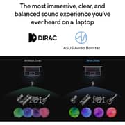 Asus Vivobook 15 (2025) Laptop - 13th Gen / Intel Core i9-13900H / 15.6inch 2.8K / 1TB SSD / 16GB RAM / Shared Intel Iris Xe Graphics / Windows 11 Home / English & Arabic Keyboard / Indie Black / Middle East Version - [X1505VA-MA897W]