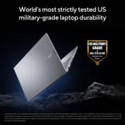 Asus Vivobook 15 (2025) Laptop - 13th Gen / Intel Core i9-13900H / 15.6inch 2.8K / 1TB SSD / 16GB RAM / Shared Intel Iris Xe Graphics / Windows 11 Home / English & Arabic Keyboard / Indie Black / Middle East Version - [X1505VA-MA897W]