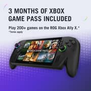 Asus ROG Xbox Ally X RC73 (2025) Gaming Handheld Console – AMD Ryzen™ AI Z2 Extreme / 7inch FHD 120Hz / 1TB SSD / 24GB RAM / AMD Radeon Graphics / Windows 11 Home / Black / Middle East Verion – [RC73XA-NH011W]