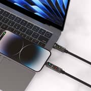 Porodo 4-In 1-Charging Cable 1m Black - PDCBL2226