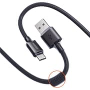 Porodo USB-A to USB-C Cable 1m Black - PDCBL0035BK
