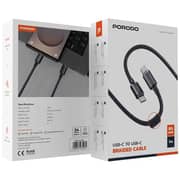 Porodo USB-C To USB-C Cable 1m Black - PDCBL0038BK