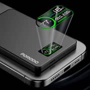 Porodo Power Bank 10000mAh Dark Grey - PDPBFCH085DG