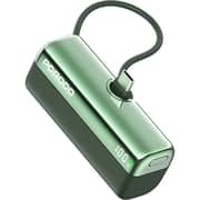 Porodo Pocket Volt Power Bank 5000mAh Green - PDPBFCH089GN