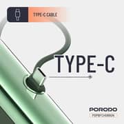 Porodo Pocket Volt Power Bank 5000mAh Green - PDPBFCH089GN