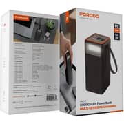 Porodo Power Bank 60000mAh Black - PD-PBFCH079-BK