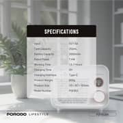 Porodo Mini Mist Fan - PDF853WH