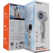 Porodo Mini Fan & Humidifier - PDHXF338WH