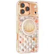 Levelo Pearl 3D Ocean Case Orange iPhone 17 Pro - LVLPRLIML17PORG