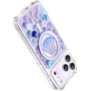Levelo Pearl 3D Ocean Case Purple iPhone 17 Pro - LVLPRLIML17PPUR