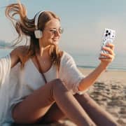 Levelo Pearl 3D Ocean Case Iridescent iPhone 17 Pro - LVLPRLIML17PIRI