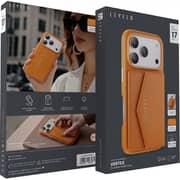 Levelo Vertex Wallet Case Orange iPhone 17 Pro - LVLVRTX17PORG