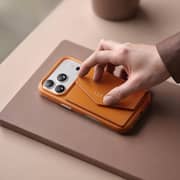 Levelo Vertex Wallet Case Orange iPhone 17 Pro Max - LVLVRTX17PMORG