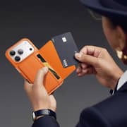 Levelo Vertex Wallet Case Orange iPhone 17 Pro Max - LVLVRTX17PMORG