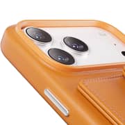 Levelo Vertex Wallet Case Orange iPhone 17 Pro Max - LVLVRTX17PMORG