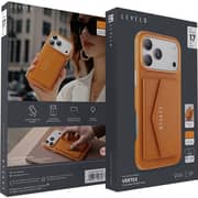 Levelo Vertex Wallet Case Orange iPhone 17 Pro Max - LVLVRTX17PMORG