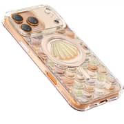 Levelo Pearl 3D Ocean Case Orange iPhone 17 Pro Max - LVLPRLIML17PMORG
