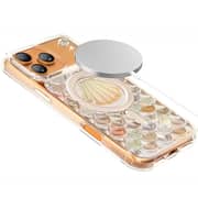 Levelo Pearl 3D Ocean Case Orange iPhone 17 Pro Max - LVLPRLIML17PMORG