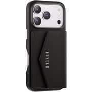 Levelo Vertex Wallet Case Black iPhone 17 Pro - LVLVRTX17PBK