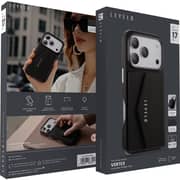 Levelo Vertex Wallet Case Black iPhone 17 Pro - LVLVRTX17PBK