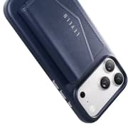 Levelo Vertex Wallet Case Dark Blue iPhone 17 Pro - LVLVRTX17PDBL