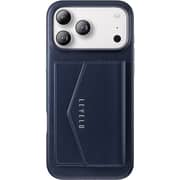 Levelo Vertex Wallet Case Dark Blue iPhone 17 Pro Max - LVLVRTX17PMDBL