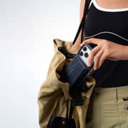 Levelo Vertex Wallet Case Dark Blue iPhone 17 Pro Max - LVLVRTX17PMDBL