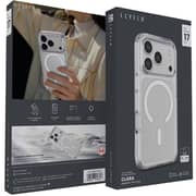Levelo Clara MagSafe Clear Case Transparent iPhone 17 Pro - LVLCLRMC17PTR