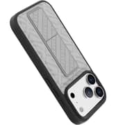Levelo Morphix Cuero Gripstand Case Cloud Grey iPhone 17 Pro Max - LVLMRPCGCIP17PMCGY