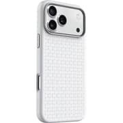 Levelo Fiora MagSafe Silicone Case Silver iPhone 17 Pro Max - LVLFIOM17PMSL