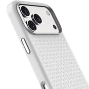 Levelo Fiora MagSafe Silicone Case Silver iPhone 17 Pro Max - LVLFIOM17PMSL